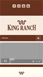 Mobile Screenshot of king-ranch.com